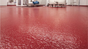 Urethane cement flooring