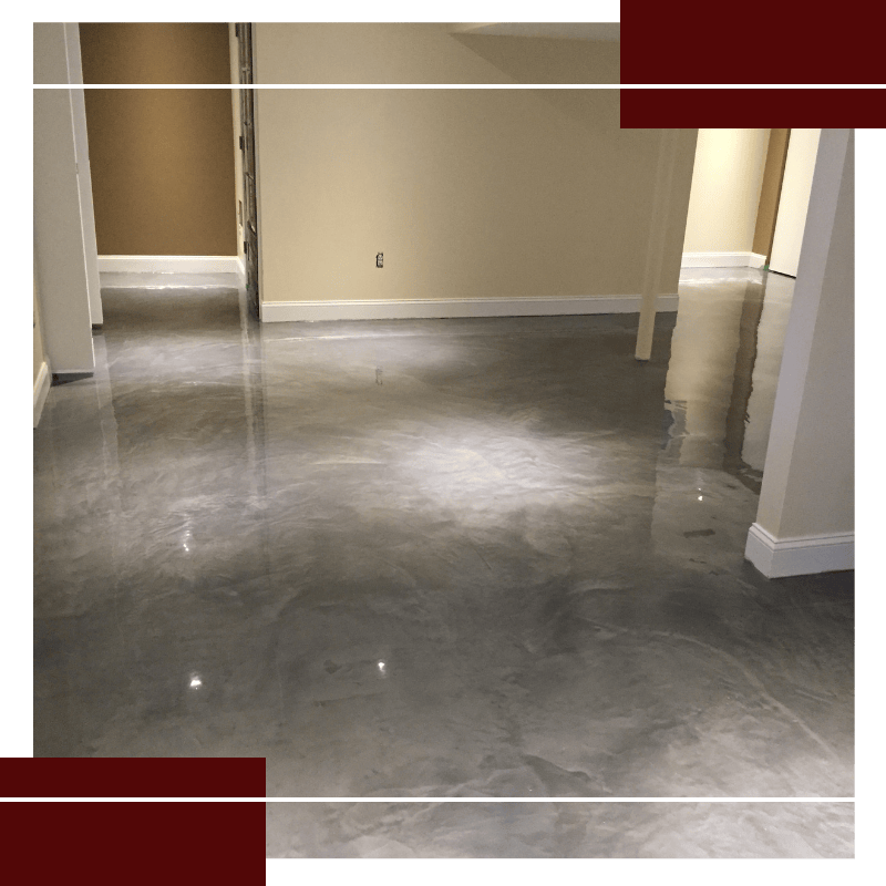 Image of a basement floor