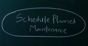 Schedule Planned Maintenance