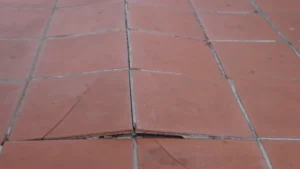 Image of a damaged floor