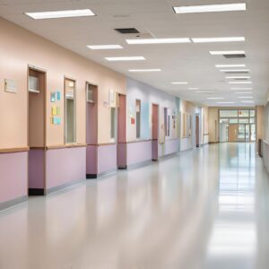 School hallway